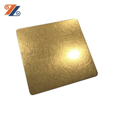 brushed brass copper vibration stainless steel sheet stainless steel color sheet