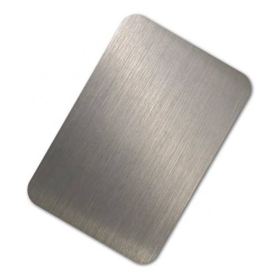 201 304 Hl Stainless Steel Sheet Grade 304 316l Plate Titanium Gold Hairline Price Per Kg 4x8 Stainless Steel Sheet